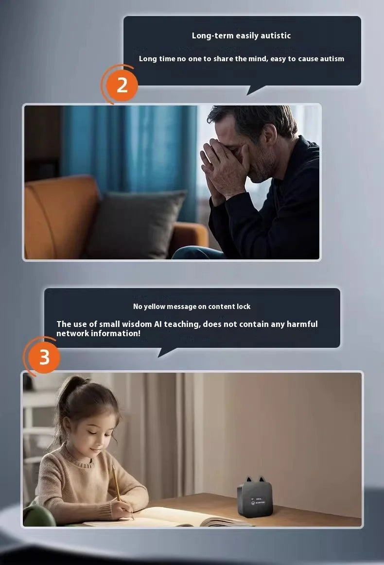 Xiaozhi AI Voice Robot – Smart Talking Companion for Kids with Customizable Personality