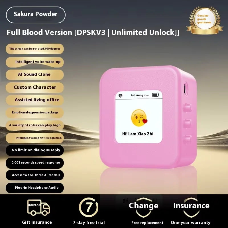Xiaozhi AI Voice Robot – Smart Talking Companion for Kids with Customizable Personality