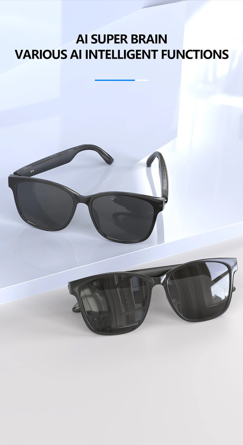 Xiaomi HY-C8 Smart Glasses with AI Translation & Bluetooth Headset
