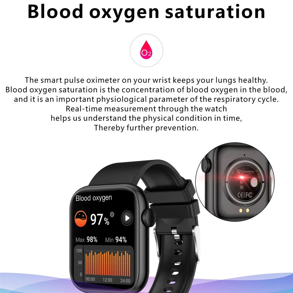 New Smart Watch 2025 Bluetooth Calling & Fitness Smartwatch