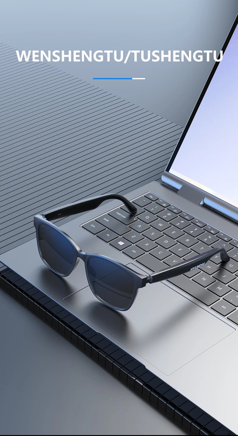 Xiaomi HY-C8 Smart Glasses with AI Translation & Bluetooth Headset