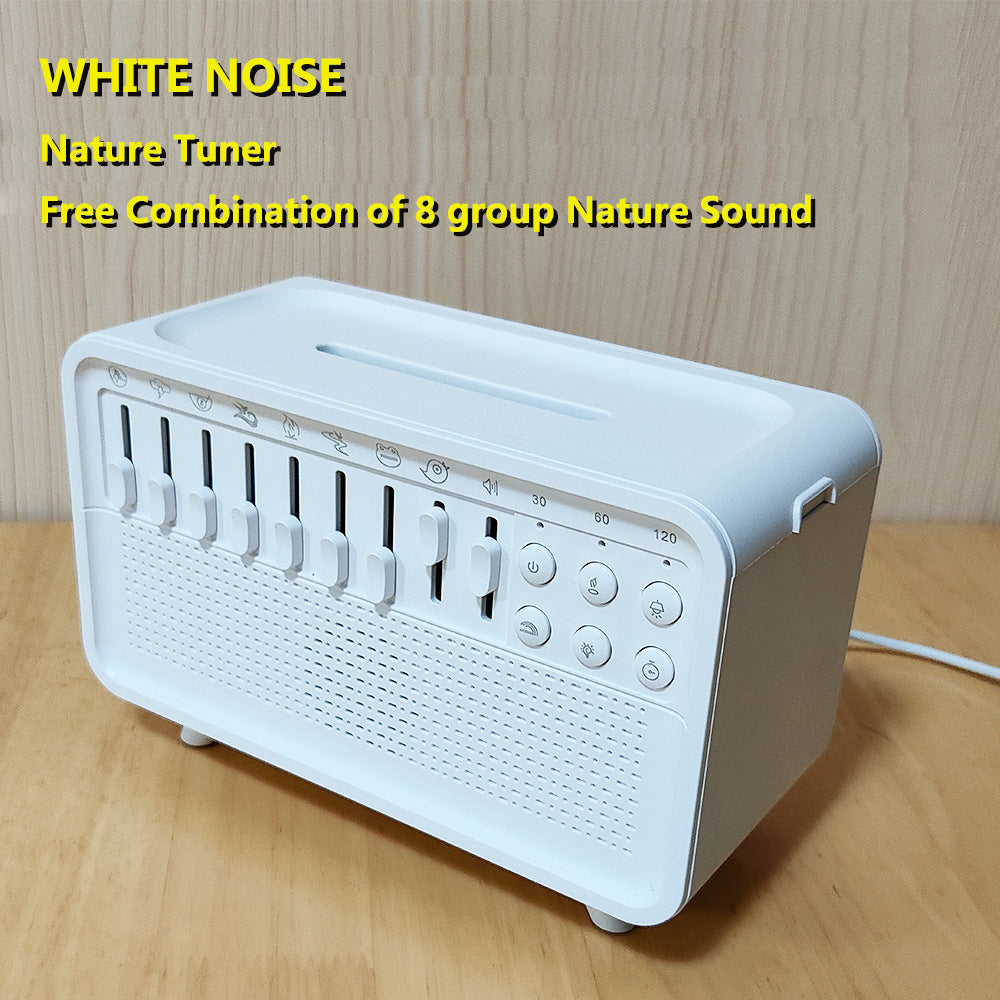 3-in-1 Bluetooth Speaker, Humidifier & White Noise Machine with Nature Sounds