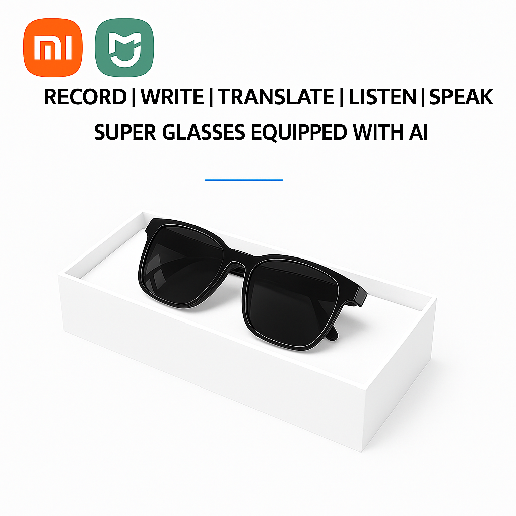 Xiaomi HY-C8 Smart Glasses with AI Translation & Bluetooth Headset